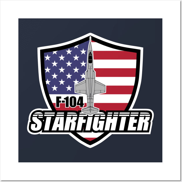 American F-104 Starfighter Wall Art by TCP